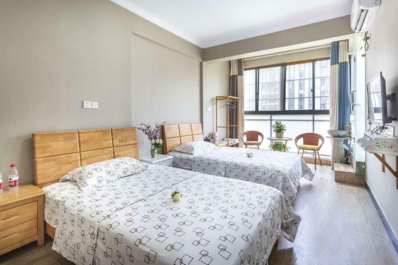 Huanlesong Youth Hostel Vuhan Dış mekan fotoğraf